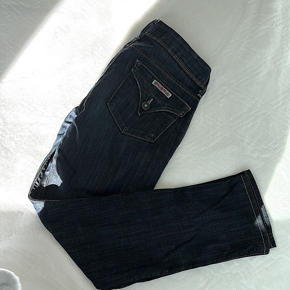 Preloved Hudson jeans - size: 26 length:30 - great condition- dark blue jeans